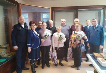Ветераны ОВД Ломоносовского района